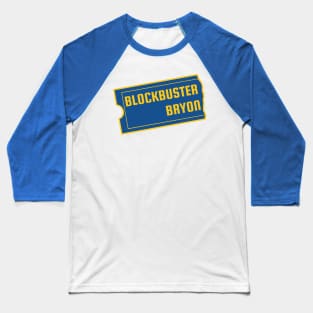 Blockbuster Bryon Baseball T-Shirt